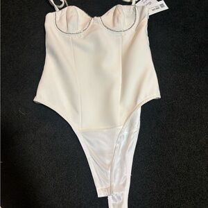 Zara Classic White Bodysuit
